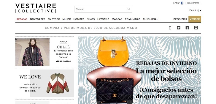 Vestiaire Collective cierra una ronda de 58 millones de euros para impulsar su expansión